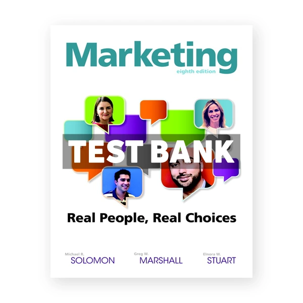 Marketing Real People Real Choices 8th edition Solomon Test Bank