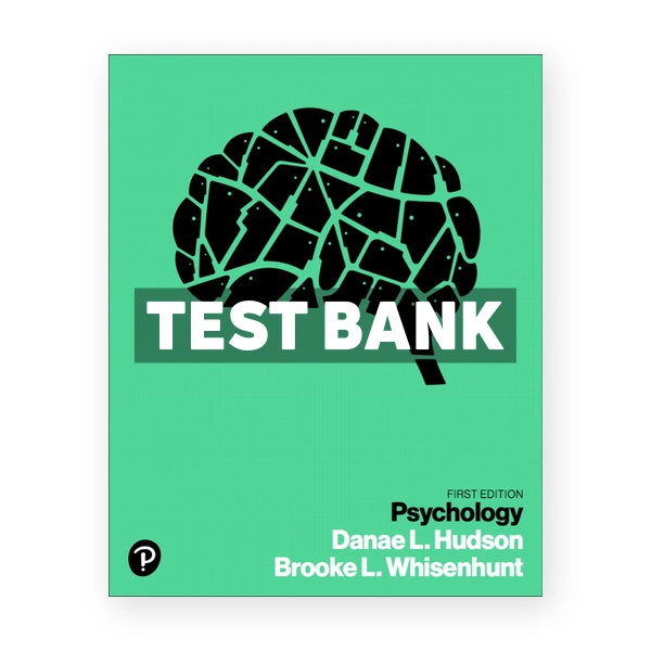 Psychology 1st edition Hudson Test Bank