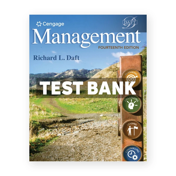 Management 14th edition Daft Test Bank