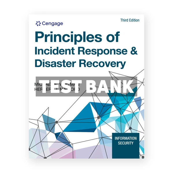 Principles of Incident Response and Disaster Recovery 3rd edition Whitman Test Bank
