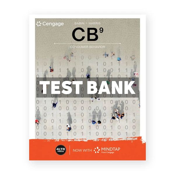 CB 9 9th edition Babin Test Bank
