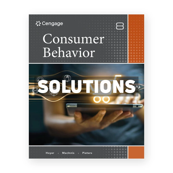 Consumer Behavior 8th edition Hoyer Solutions Manual