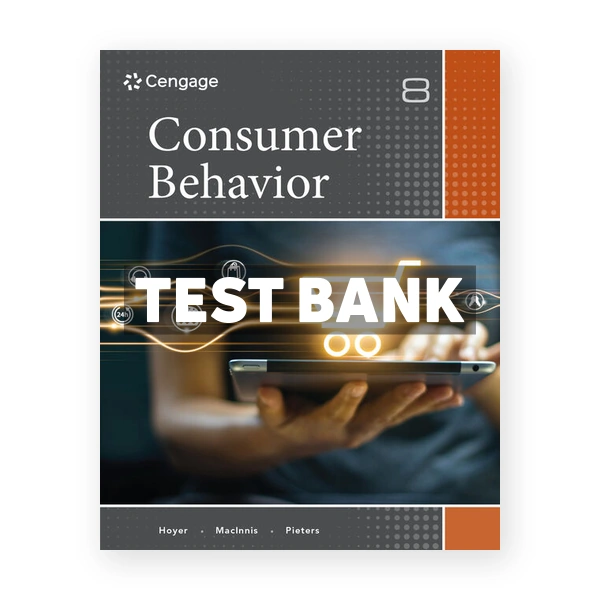 Consumer Behavior 8th edition Hoyer Test Bank