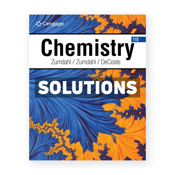 Chemistry 11th edition Zumdahl Solutions Manual