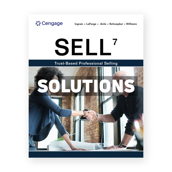SELL 7th edition Ingram Solutions Manual