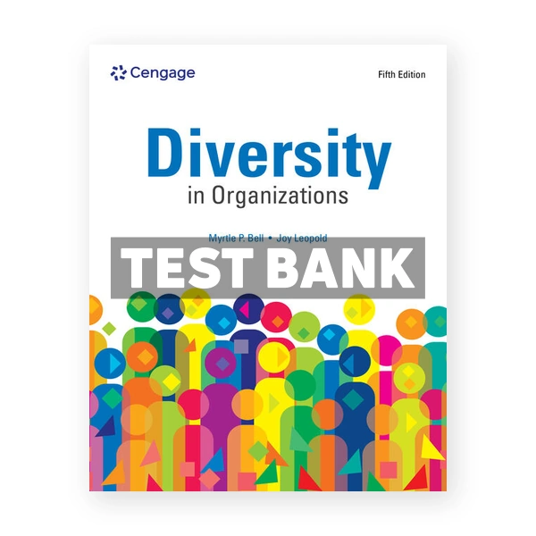 Diversity in Organizations 5th edition Bell Test Bank
