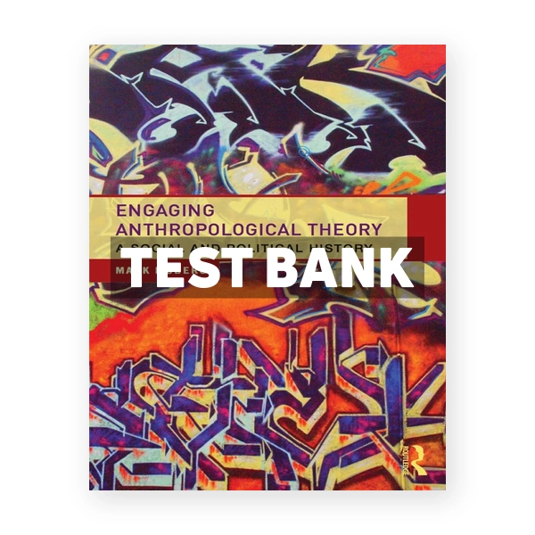 Engaging Anthropological Theory 2013th edition Moberg Test Bank