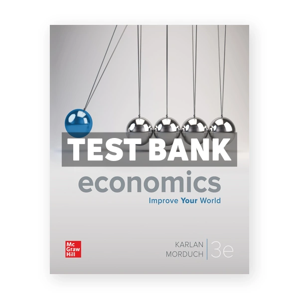 Economics 3rd edition Karlan Test Bank