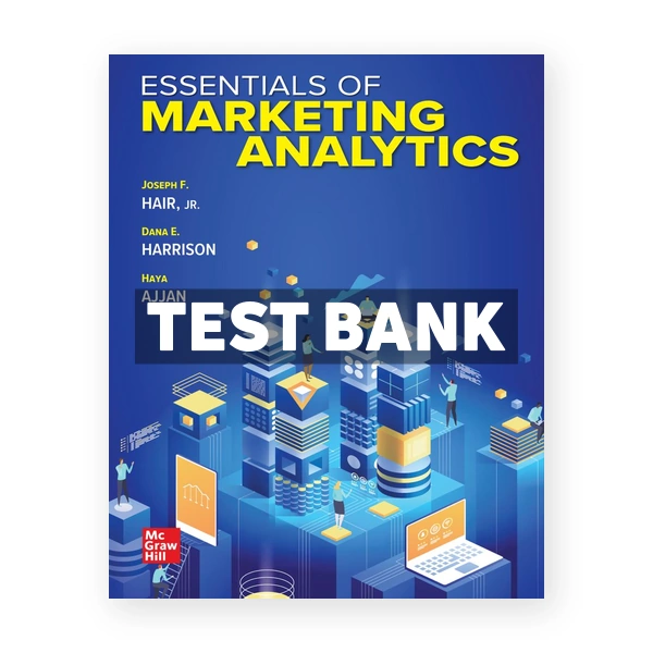 Essentials of Marketing Analytics 1st edition Hair Test Bank