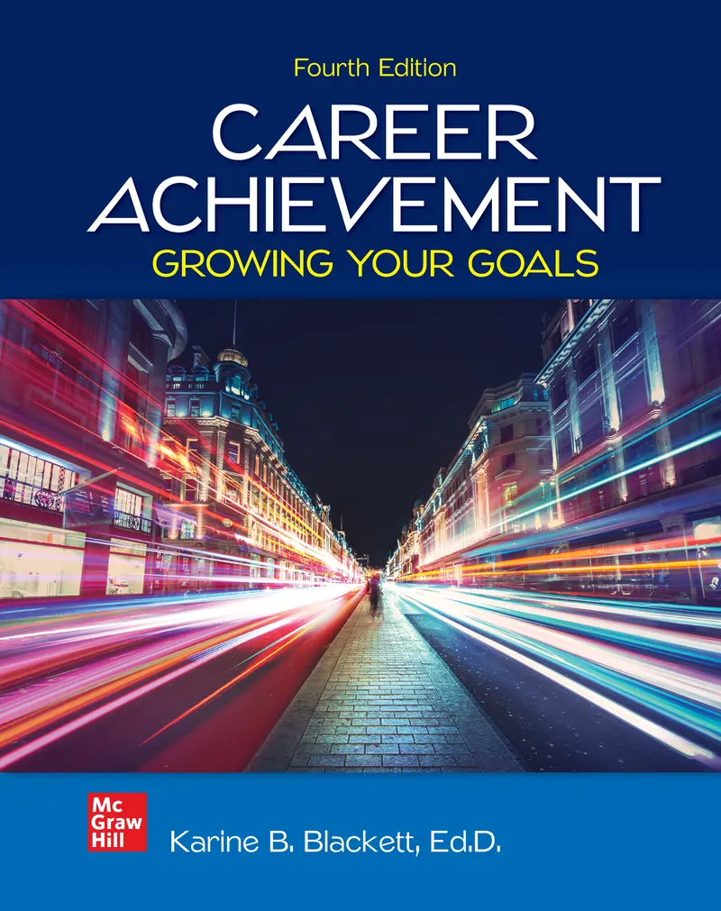 Career Achievement Growing Your Goals 4nd edition Blackett Test Bank