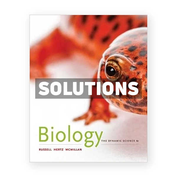 Biology The Dynamic Science 4th edition Russell Solutions Manual