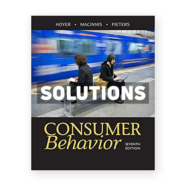 Consumer Behavior 7th edition Hoyer Solutions Manual