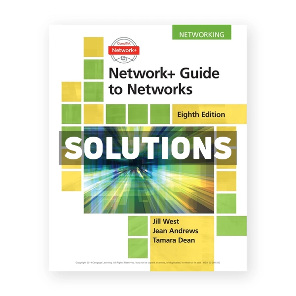 Network Guide to Networks 8th edition West Solutions Manual