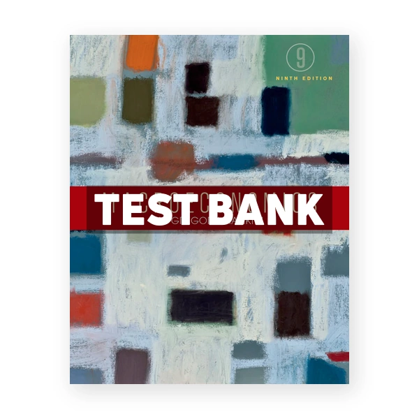 Macroeconomics 9th edition Mankiw Test Bank