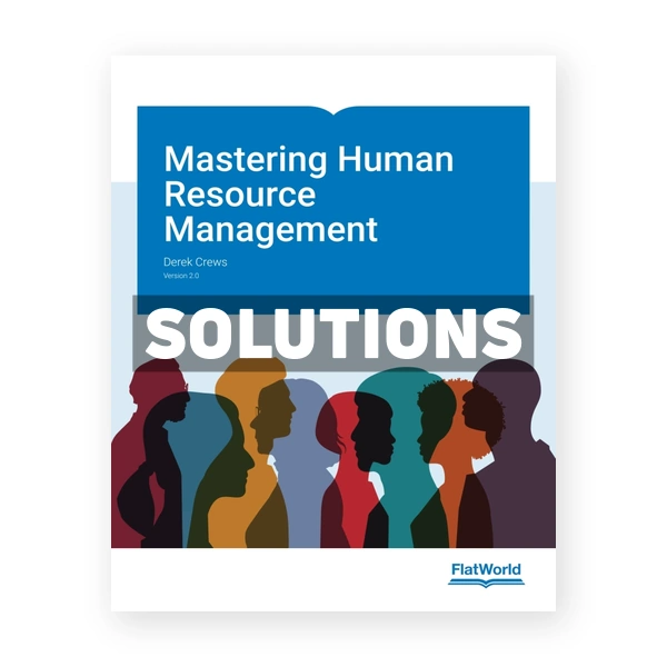 Mastering Human Resource Management v2 1st edition Crews Solutions Manual