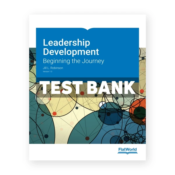 Leadership Development v1 1st edition Robinson Test Bank